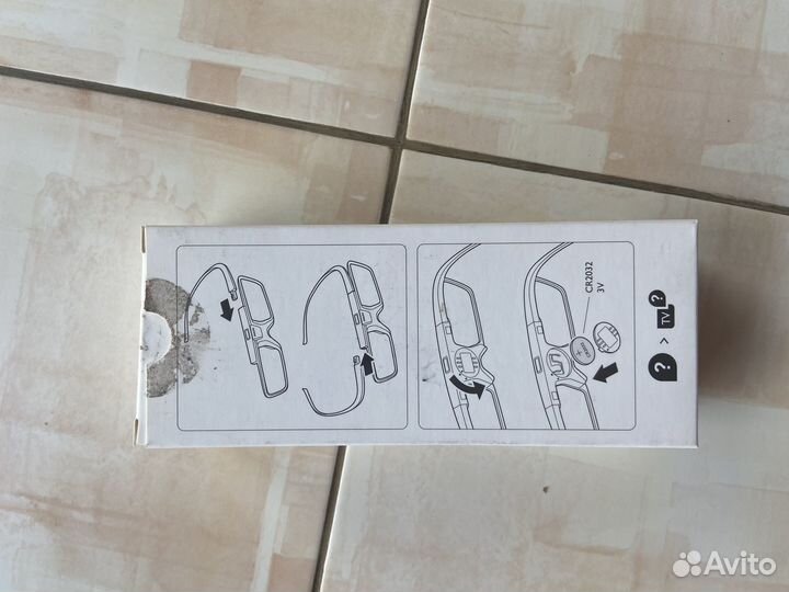 Очки 3D philips 2 пары