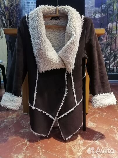 Дублёнка пальто