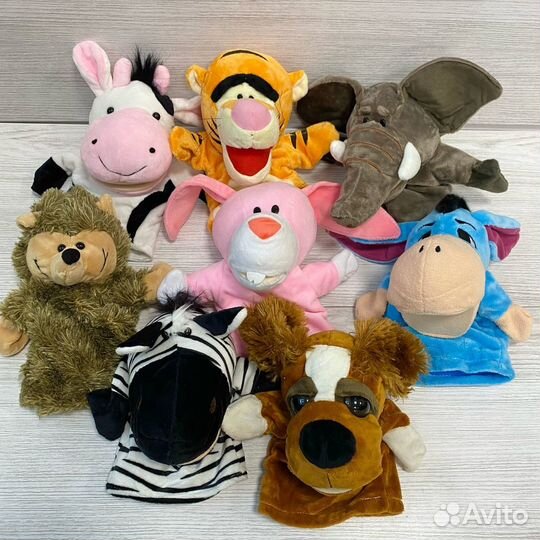 Кукла перчатка игрушка на руку кукольный театр