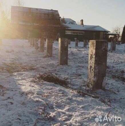 Фундамент на забивных сваях