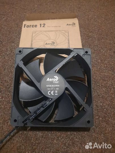 Вентилятор для корпуса aerocool новый