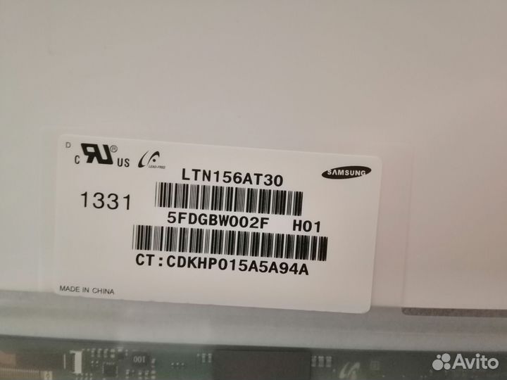Матрица от ноутбука HP