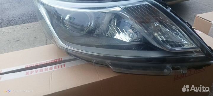 Фары c линзами для киа рио 3 дорестайл 2011-2015г