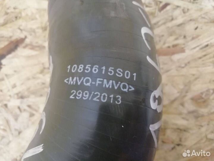 Патрубок интеркулера Renault Captur 2016