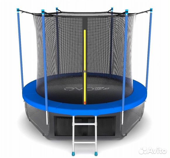 Батут EVO jump Internal 8ft Sky + нижняя сеть