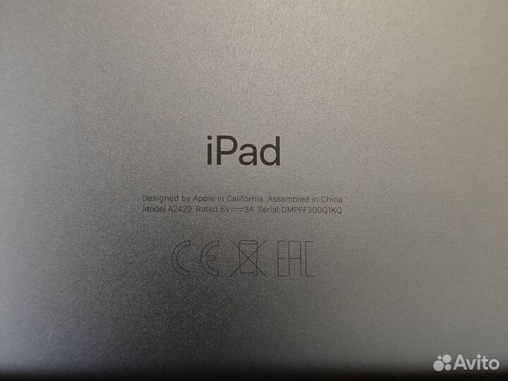 iPad 8 2020 WiFi+Cellular 128gb Space gray