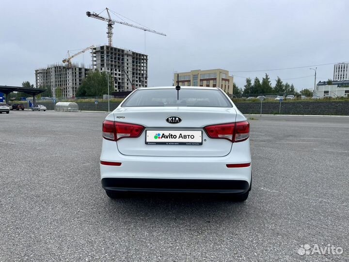 Kia Rio 1.6 МТ, 2017, 92 044 км