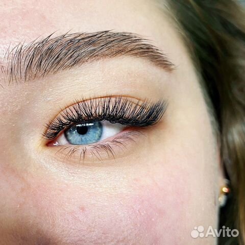 Наращивание ресниц модель