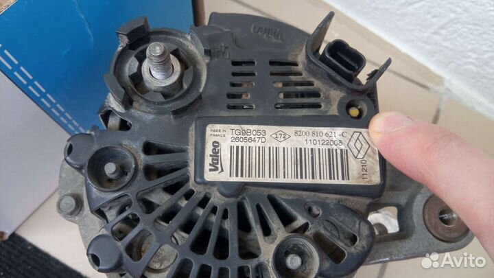 Генератор valeo на Renault