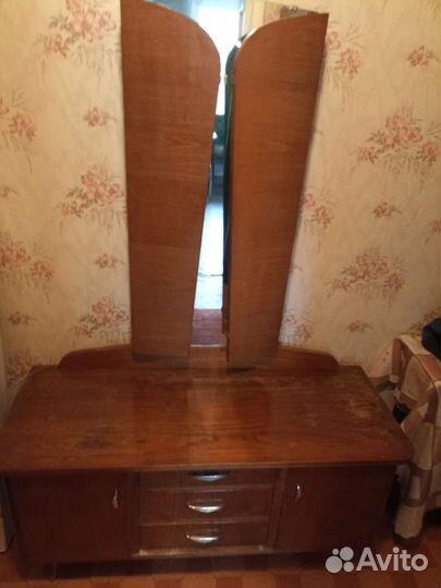 Трюмо трельяж с зеркалом ГДР 60х годов