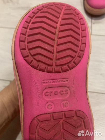 Детские сапоги crocs