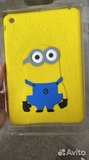 Чехол на iPad mini миньон силикон