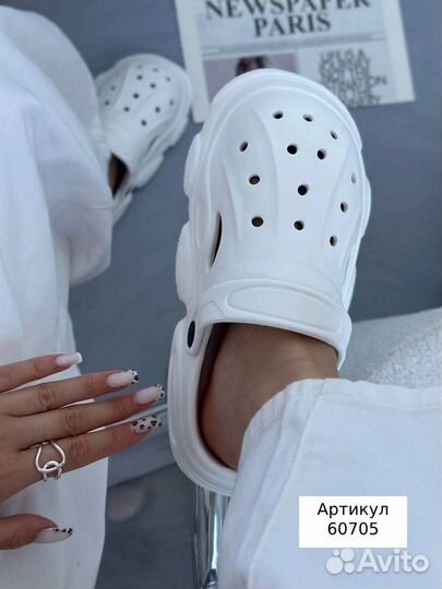 Шлепанцы crocs женские