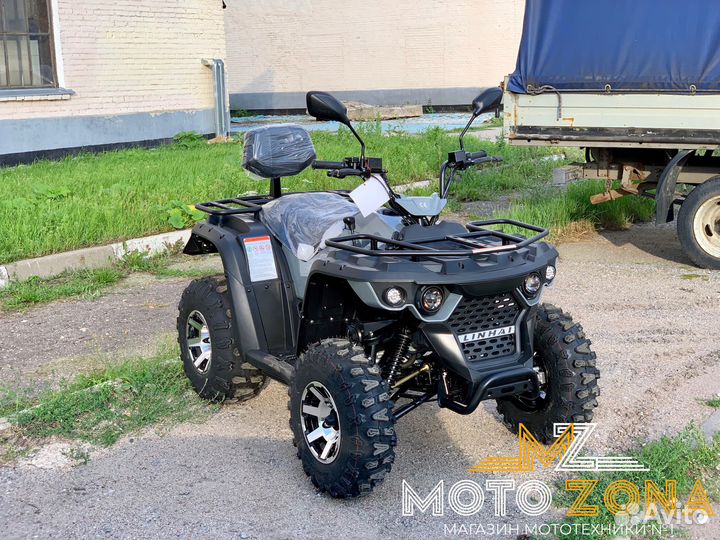 Квадроцикл Linhai Yamaha М170 (серый)