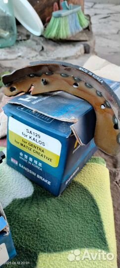 Тормозные колодки chevrolet aveo