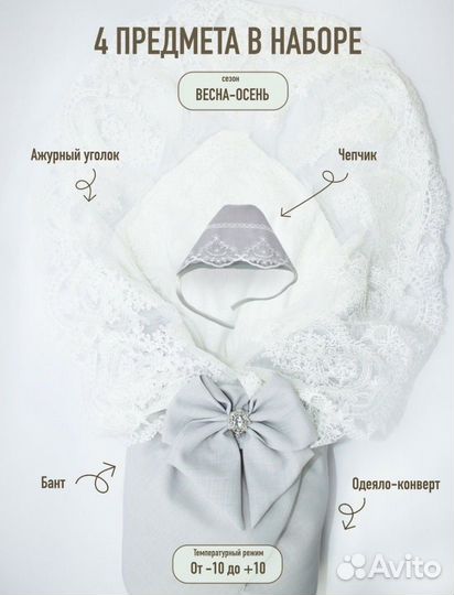 Конверт на выписку новый