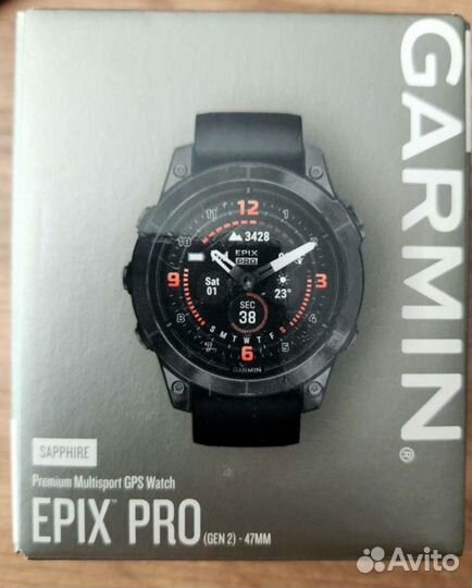 Garmin Epix Pro (Gen 2) Sapphire Edition 47 мм