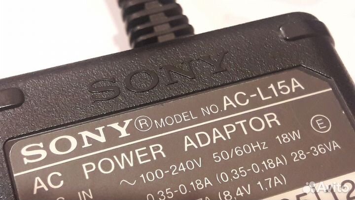 Сетевой адаптер, зарядное устройство sony AC- L15