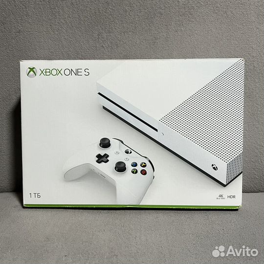 Xbox One S 1tb (Коробка)