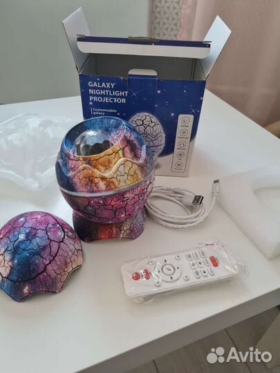 Музыкальный ночник проектор 