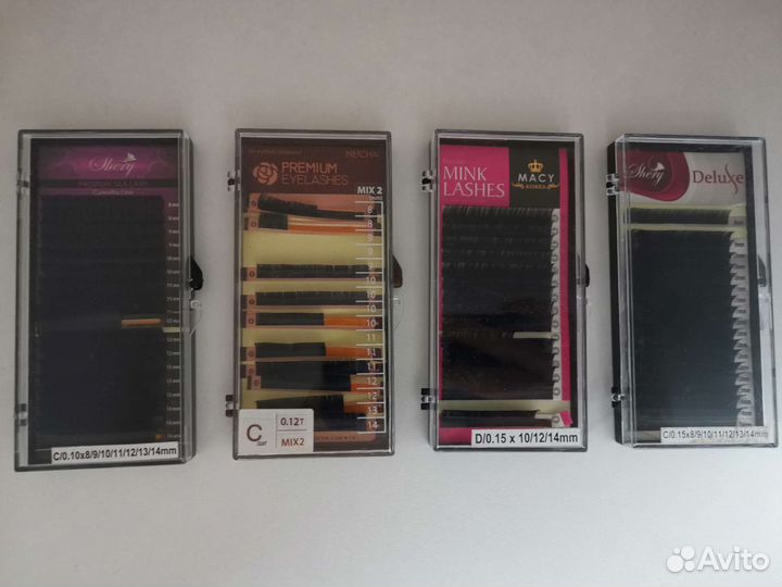 Материалы для наращивания ресниц и бровей