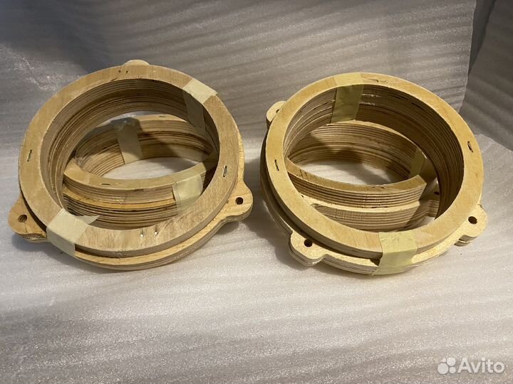 Проставочные кольца для динамиков 16,5 см (2шт)