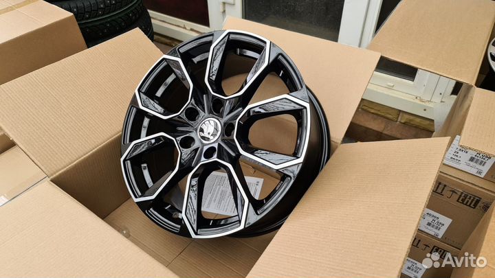 Новые R17 на Skoda Kodiaq Karoq Yetti Octavia