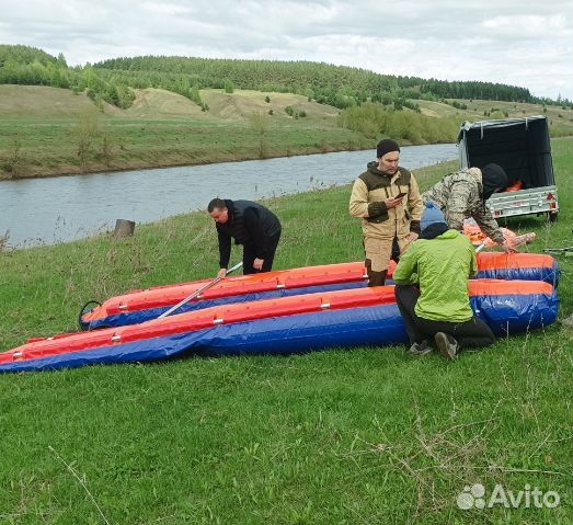 Сплав по реке на катамаране/SUP Board