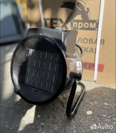 Обогреватель на 30м2. Электрическая пушка