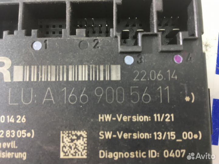 Дверные блоки Mercedes W176 X156 W166 W117 X156