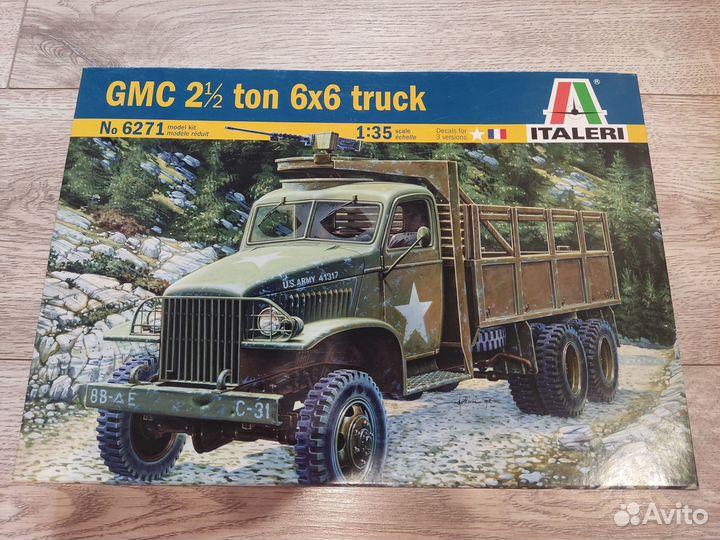 Italeri GMC 6x6 truck Сборная модель 1/35