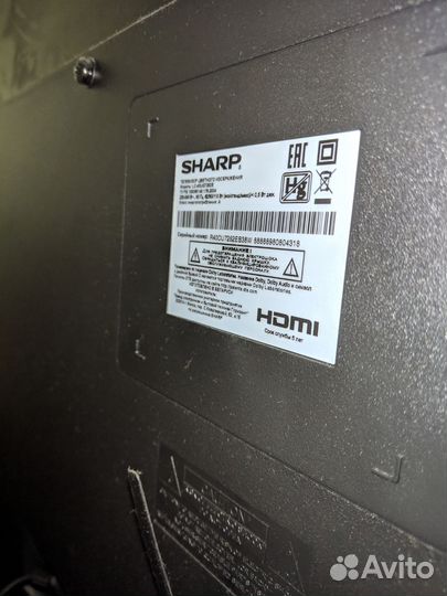 4k телевизор sharp