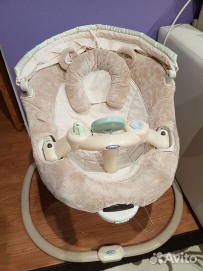 Детские электронные качели для новорожденных