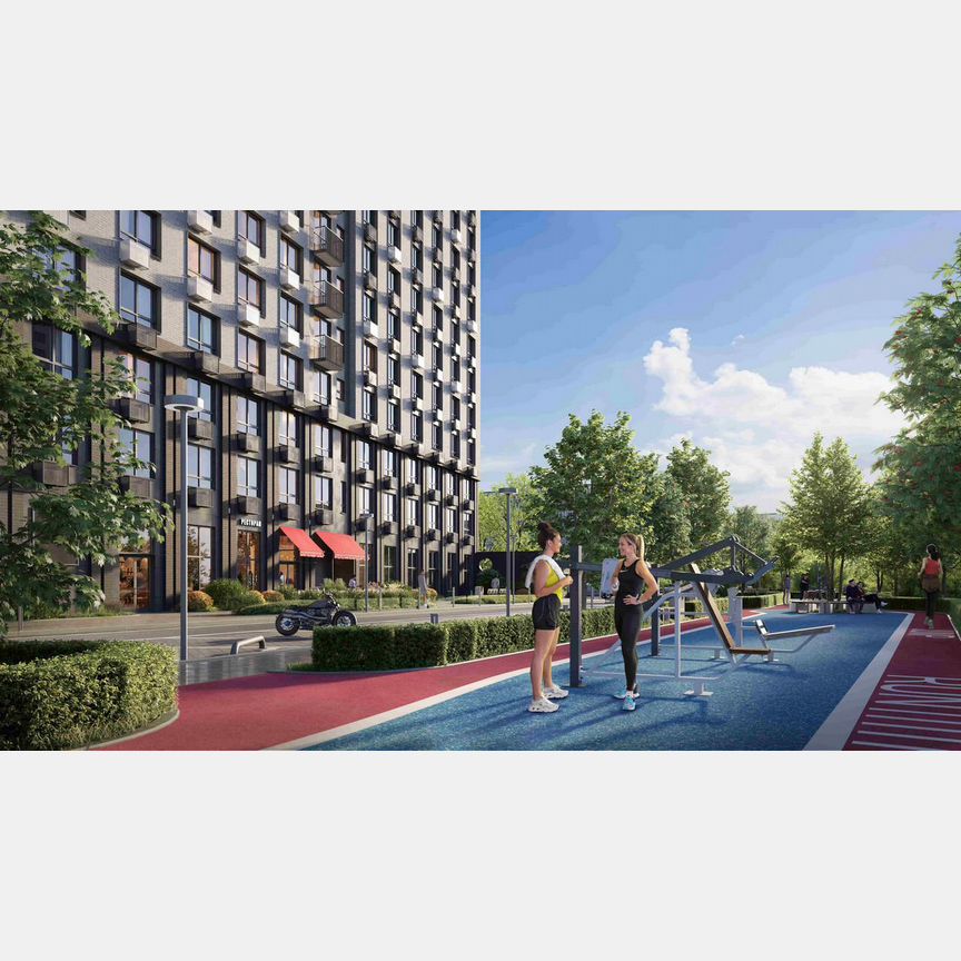 3-к. квартира, 72 м², 21/25 эт.