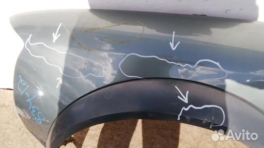 Крыло переднее левое audi A6 C5 Allroad (83Y12D901