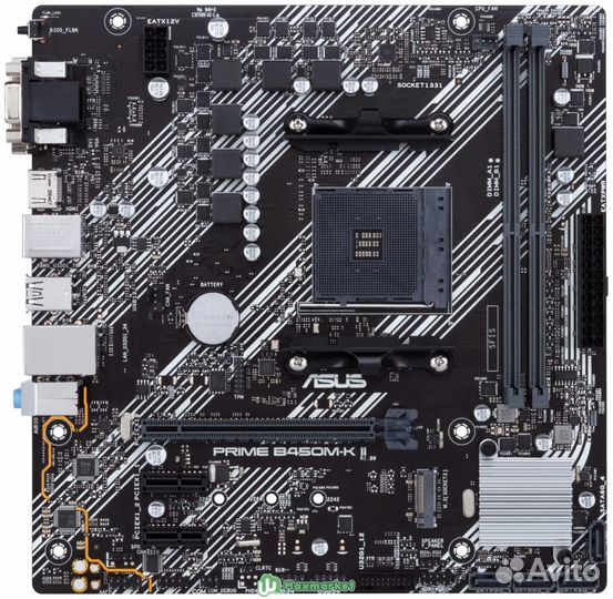 Материнская плата Asus prime B450M-K II