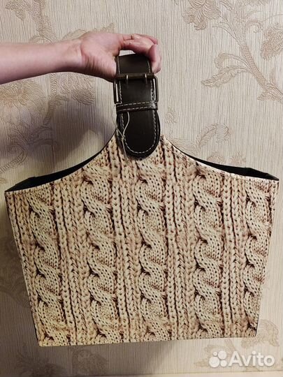 Корзина и сумка большая для оформления подарка