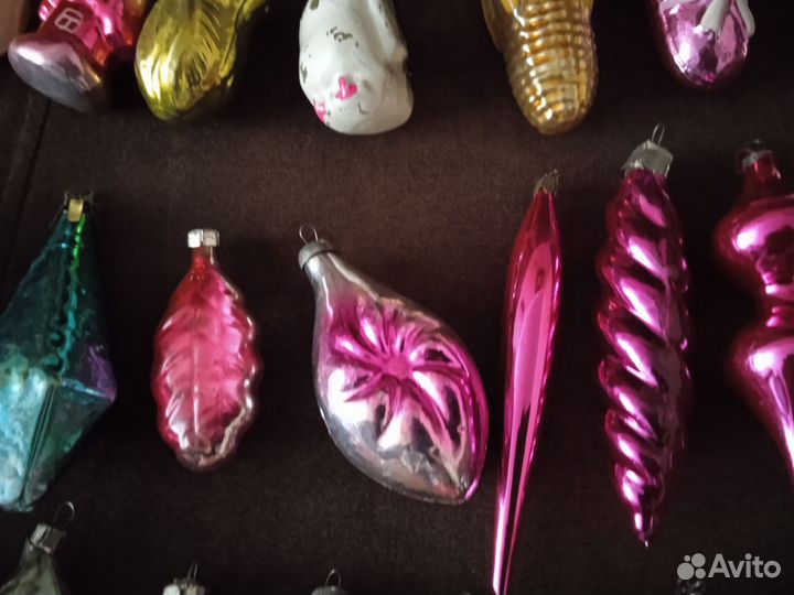 Елочные игрушки СССР