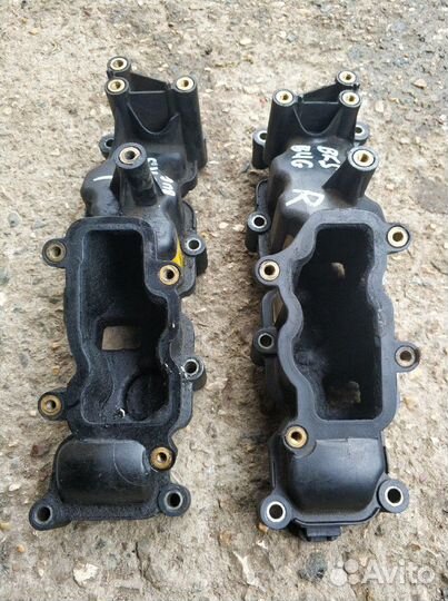 Коллектор вихревые заслонки 3.0 VW Туарег Ауди Q7