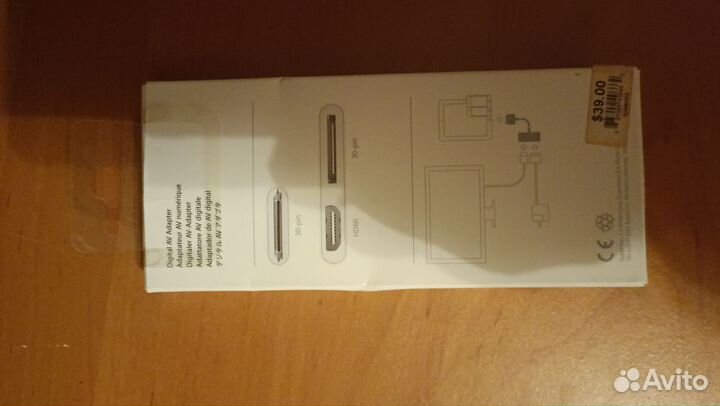 Apple hdmi Adapter для iPhone 3g