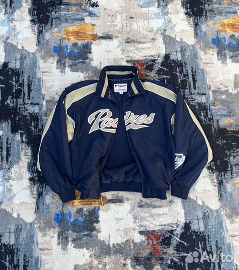 Куртка streetwear padres majestic MLB team jacket