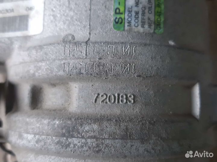 Компрессор кондиционера Chevrolet Aveo T-250 1.2