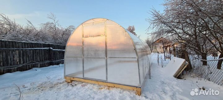 Теплицы (профиль 20х40 мм.) Поликарбонат 4-6 мм