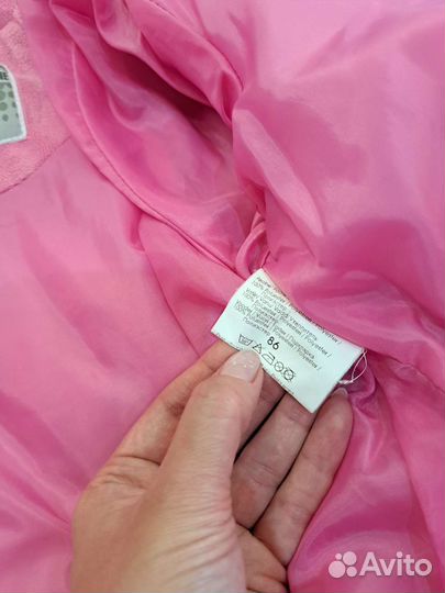 Зимний комбинезон для девочки 80 86