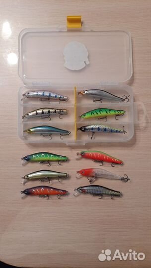 Набор воблеров Bearking 80мм копия Orbit 80