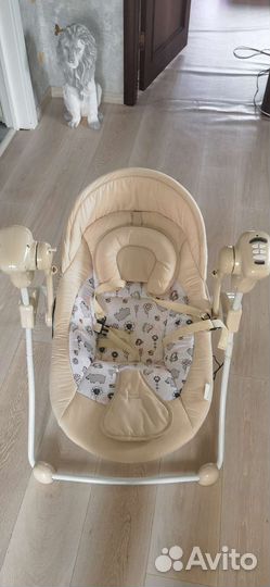 Детские электронные качели для новорожденных