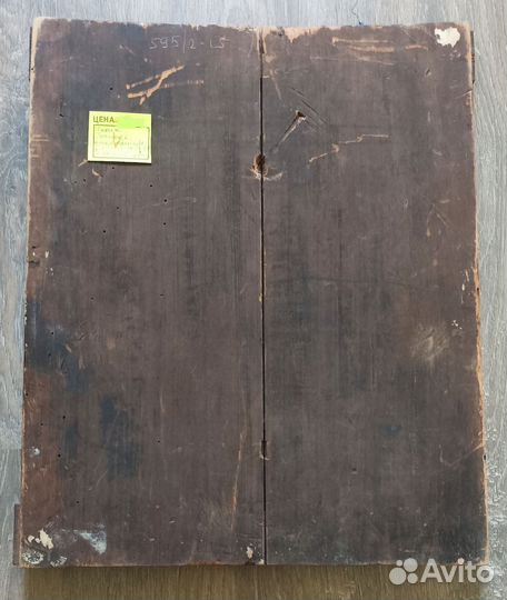 Старинная икона Господь Вседержитель 19 век