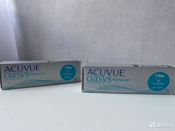 Линзы контактные acuvue oasys 1 day