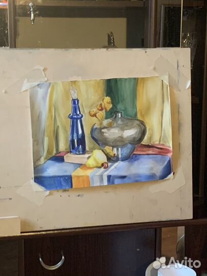 Академическая живопись акварель, рисунок