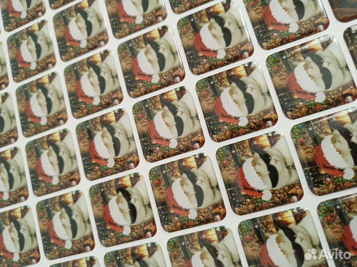 3D стикеры розница на заказ